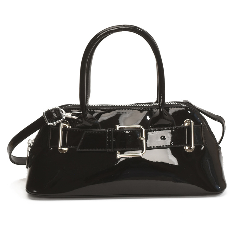 Retro hand-held commuter bag for women 2025 summer new style, trendy and fashionable underarm bag, simple and large-capacity single-shoulder bag Item Picture
