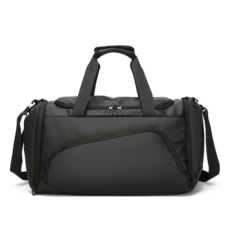 Amazon large-capacity travel bag, sports training carry-on bag, dry and wet separation, swimming storage, fitness bag for men Item Picture