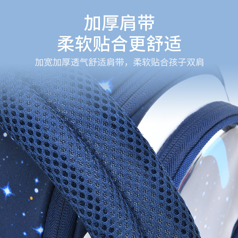 Schoolbag bucket backpack 1-3-6 new space bag for toddlers, boys' cool bag, diving material bag, children 'backpack 5 Specification drawing