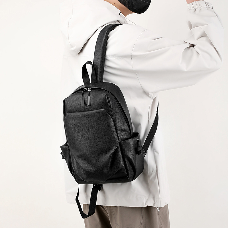 Backpacks, small men's bags, travel bags, large-capacity computer bags, chest bags, backpacks, double-shoulder bags, multi-purpose chest bags wholesale details Picture