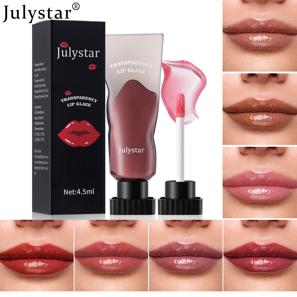 Julystar Lip Red Lip Gloss Mirror Water Lip Gloss full figure