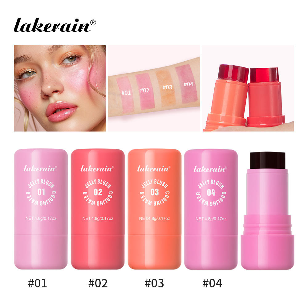 Lakerain Jelly Blush Lazy Person Contouring and color-enhancing Blush Stick full figure