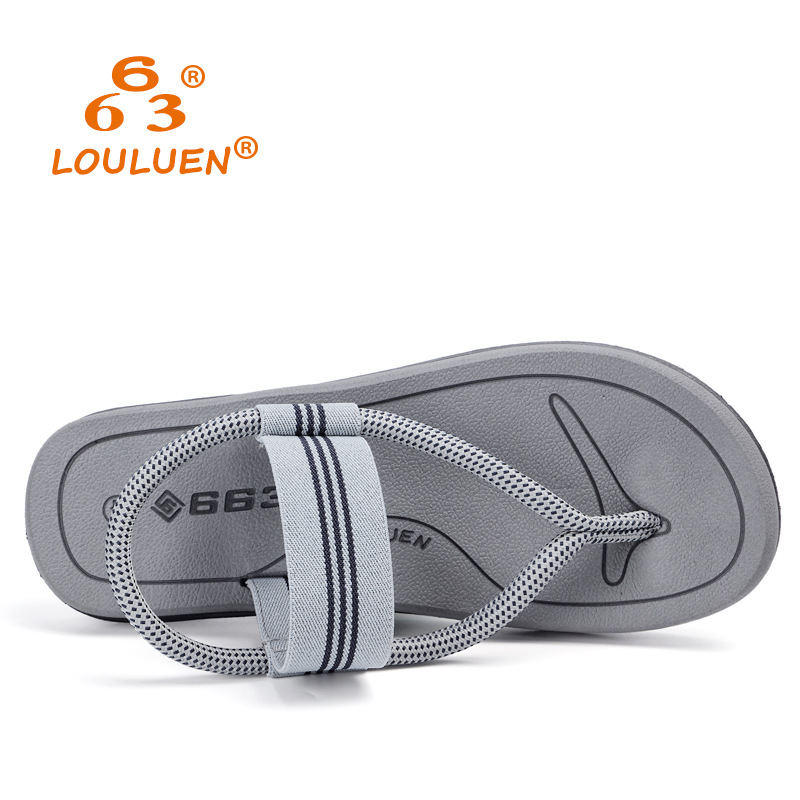 Couple sandals, personalized two-in-one summer new trendy brand beach shoes, casual anti-slip flip-flops, men's and women's cooling flip-flops Application Scenario