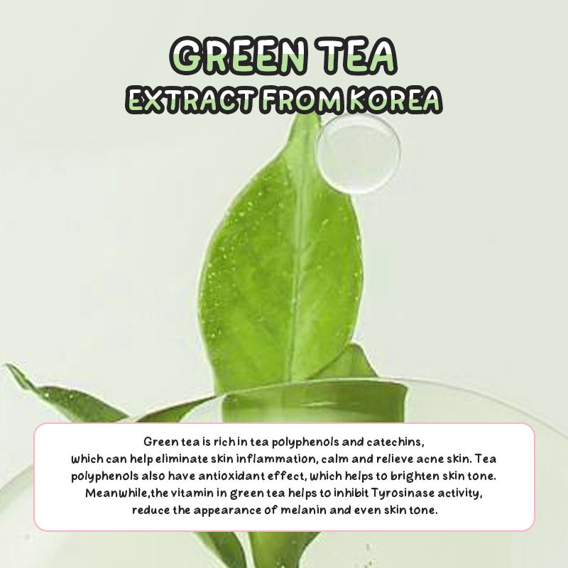 Factory wholesale cross-border fenyi Green Tea Toner 100ml Indonesian version hydrating and moisturizing skin care products in stock Application Scenario