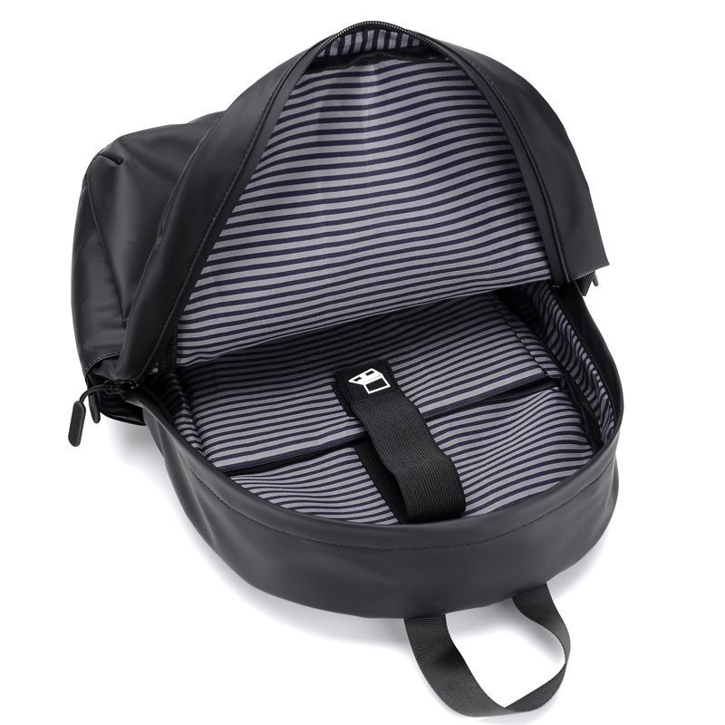 Korean-style casual backpacks for men, waterproof, fashionable and lightweight travel backpacks, computer bags, and school bags for middle and high school students details Picture
