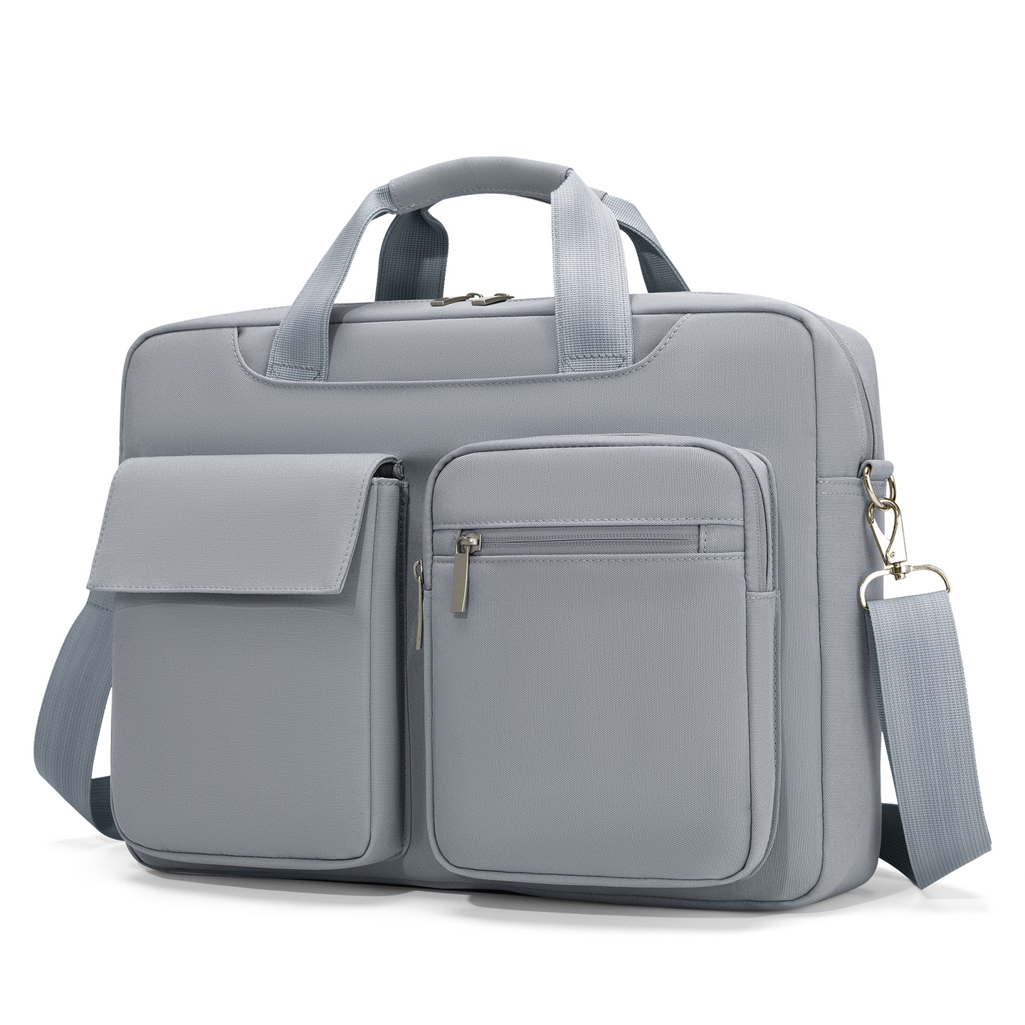 New laptop bag: 16-inch multi-compartment large-capacity airbag shockproof 14-inch laptop bag, single-shoulder bag Item Picture