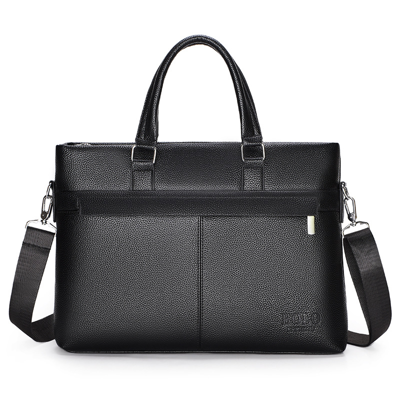 Amazon men's business trip handbag, business office computer bag, large-capacity casual and fashionable single-shoulder crossbody bag Item Picture