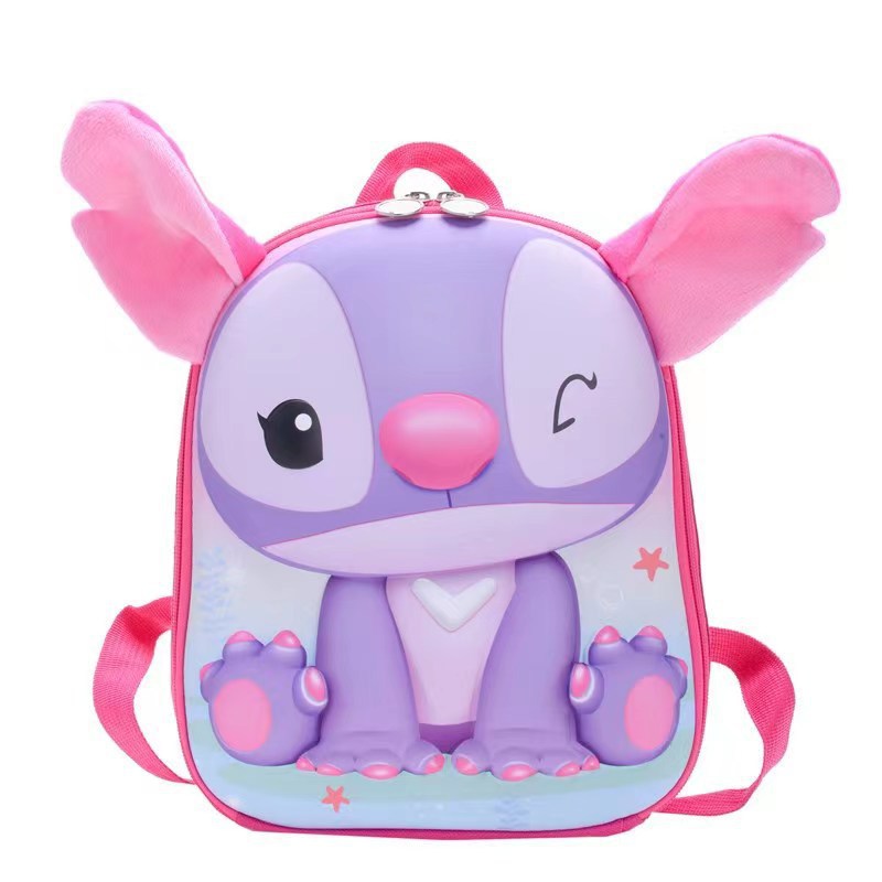 Stilzi Children's schoolbag 3D shell Ultra-light and weight-reducing kindergarten backpack, cute cartoon bag for boys and girls Application Scenario
