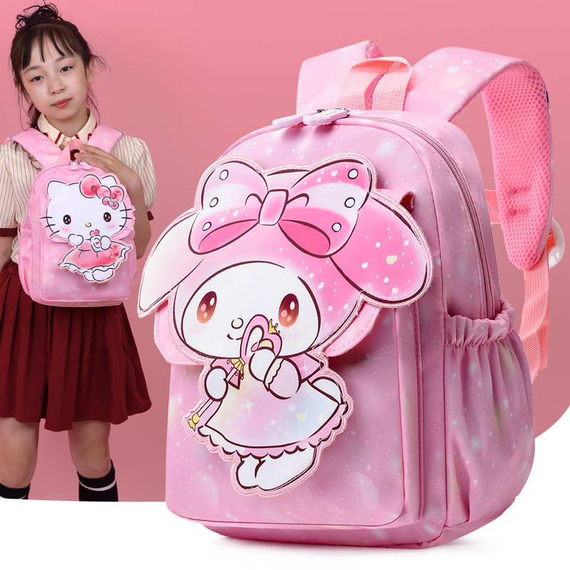 Princess backpack, kindergarten baby small backpack, Girls' outdoor Cartoon bag, Girls' small class schoolbag for school opening full figure