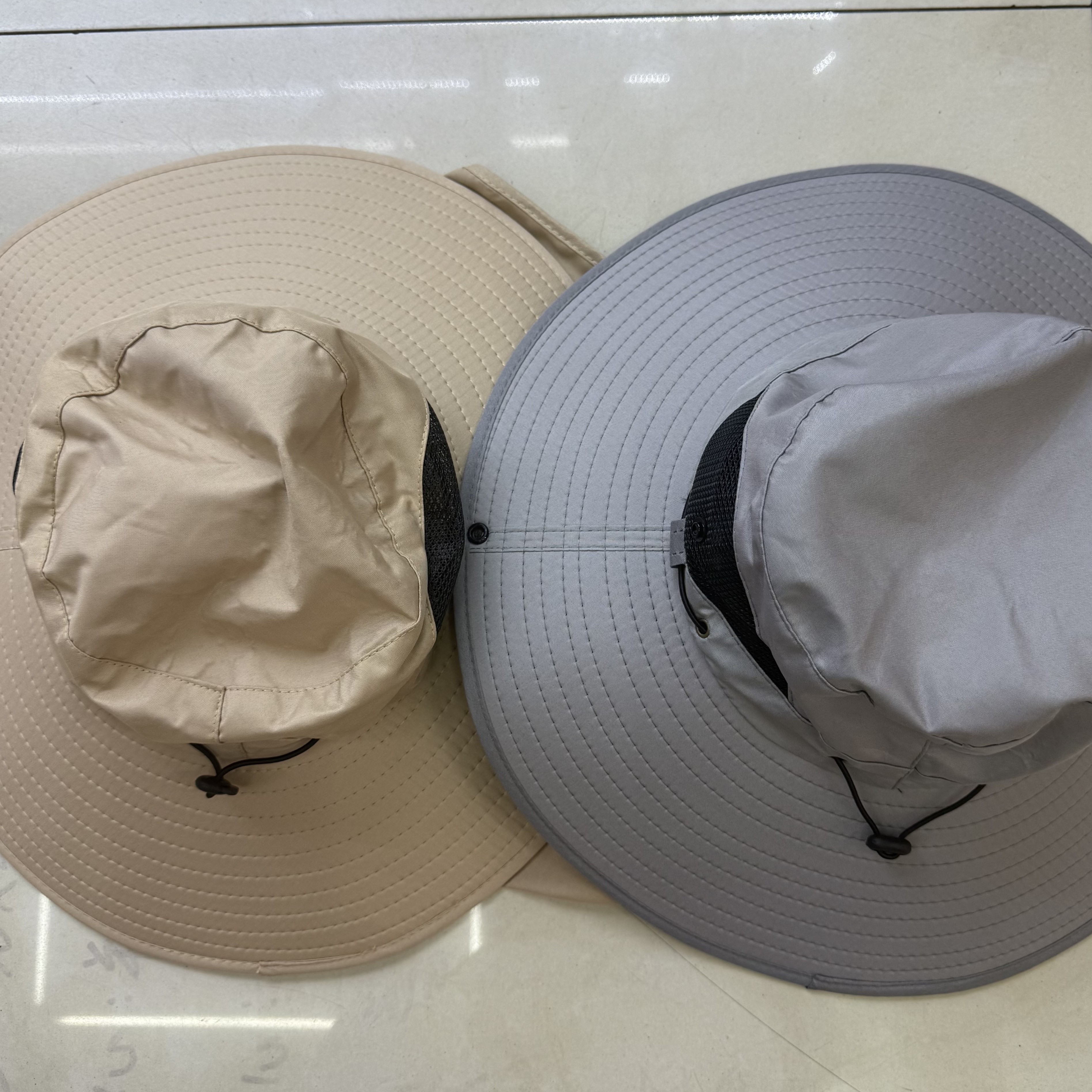 钓鱼杆/草帽子女草编沙滩细节图
