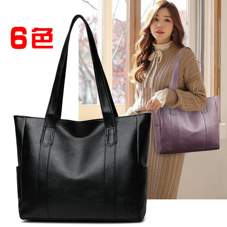 New tote bags, European and American women's bags, cross-border single-shoulder bags, trendy handbags, one-piece global consignment for foreign trade full figure