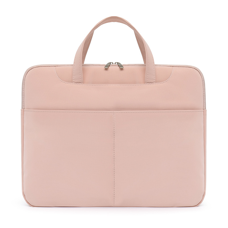 All-pu Huawei men's and women's briefcase, business laptop bag, 4-layer design, single-shoulder bag, fashionable handbag full figure