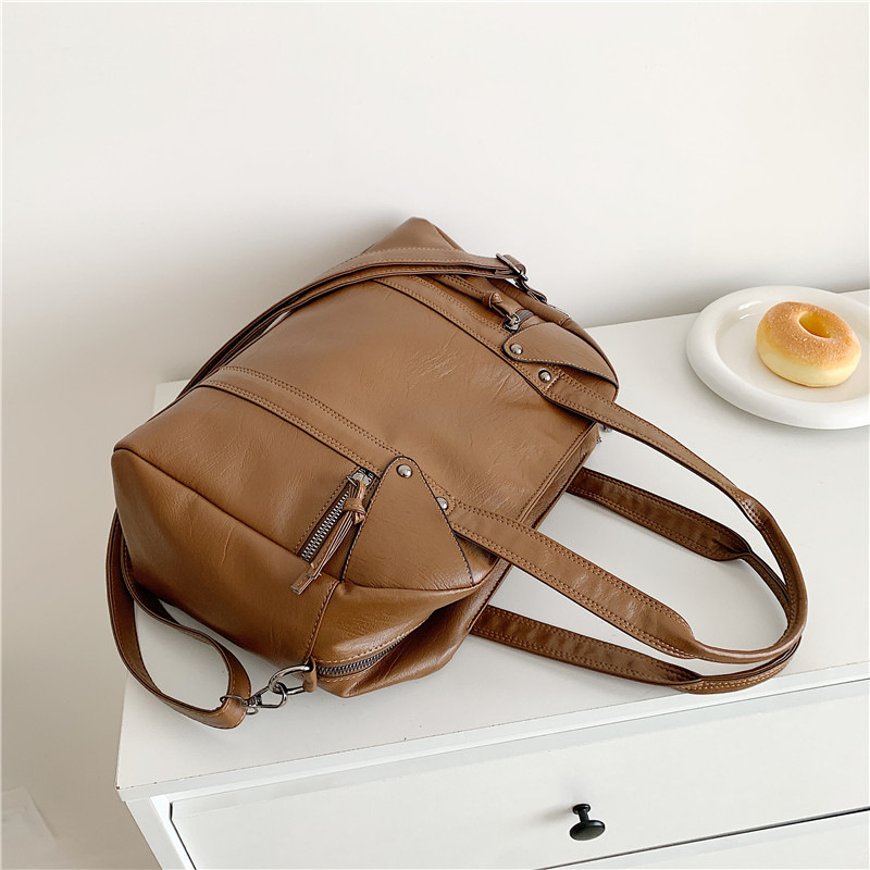 European and American cross-border fashion women's bag 2024 Spring new women's handbag, single-shoulder crossbody bag, simple tote bag Application Scenario