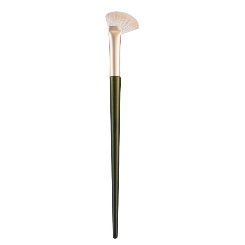 Nose shadow brush, makeup brush, slanted head, small fan-shaped shadow, nose bridge modification, highlight blending, concealer brush, beauty tools, cross-border Item Picture