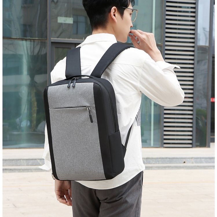 Wholesale of cross-border three-piece backpacks, men's large-capacity usb charging business backpacks, business trip and leisure computer backpacks full figure