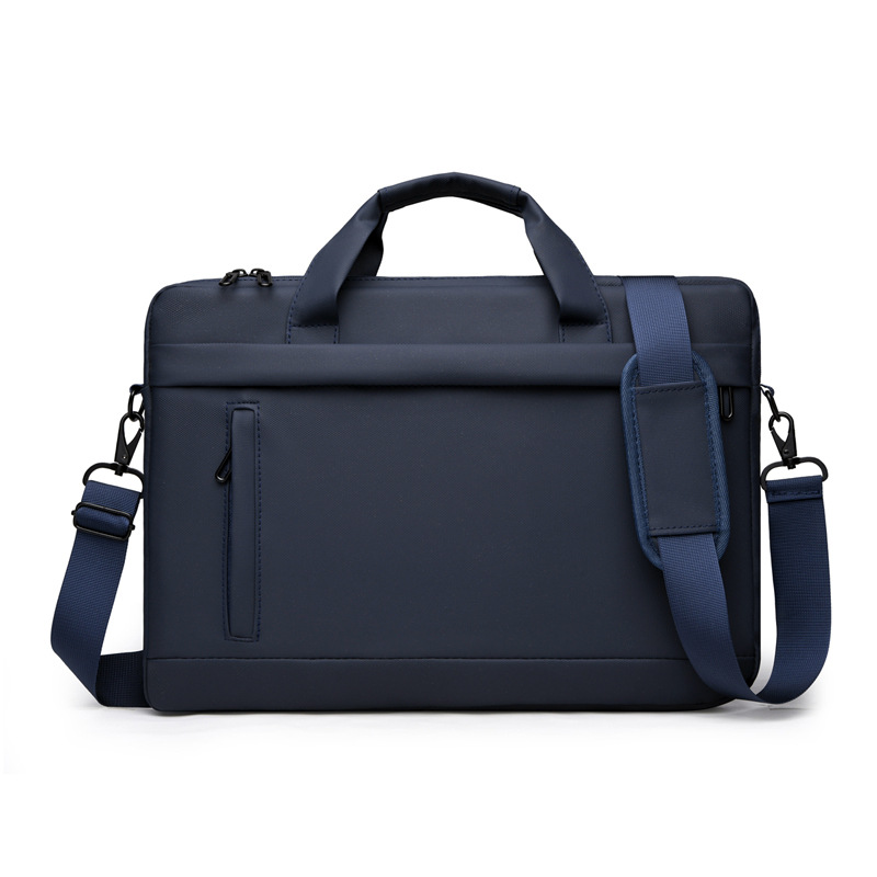 New leather film hand-held laptop bag, 15-inch and 16-inch single-shoulder bag for men, large-capacity briefcase and file bag Application Scenario