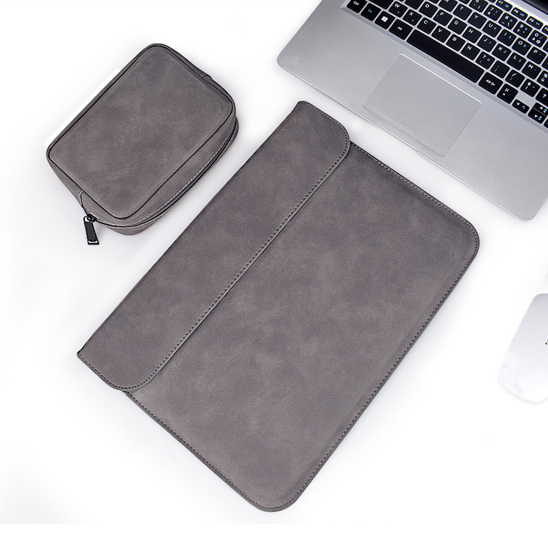 Wholesale notebook computer inner bag 13415.6-inch tablet computer leather case and protective case can be printed with logo full figure