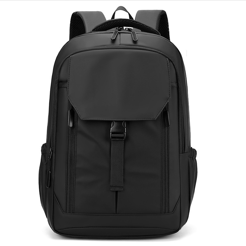 New cross-border college student schoolbag, men's backpack, large-capacity outdoor business trip and leisure backpack Item Picture