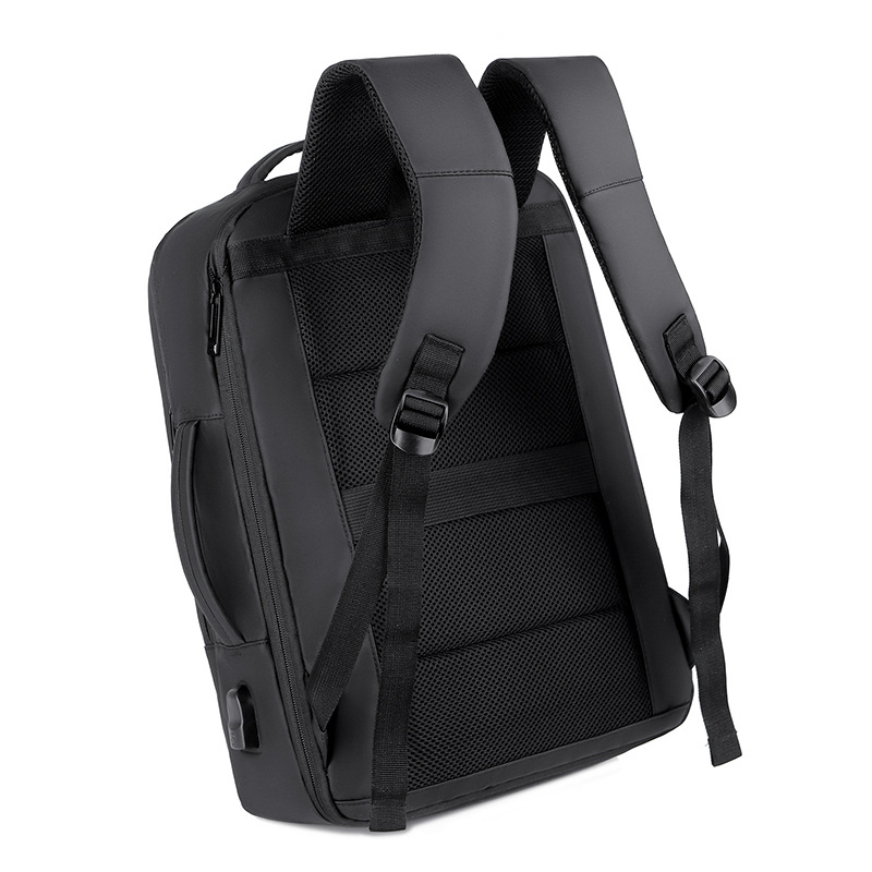 Customized business commuting backpacks, expandable backpacks, men's large-capacity travel office backpacks, waterproof computer bags Specification drawing