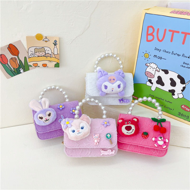 New popular children's bags, fashionable little Chanel princess bags, cute hand-held crossbody bags for little girls, wholesale and consignment details Picture