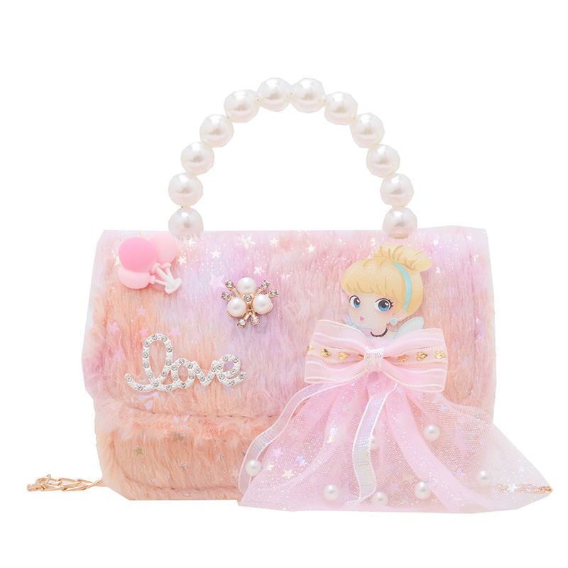 The 2024 new stylish girls' bag is a versatile and fashionable children's single-shoulder crossbody bag. It's a trendy little girl handbag Item Picture