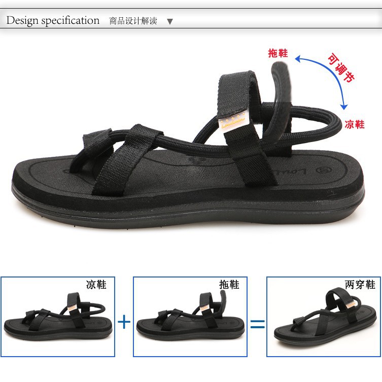 Summer new couple's flip-flops for men's fashion, custom-made Vietnamese beach outdoor personalized men's cool slippers Specification drawing