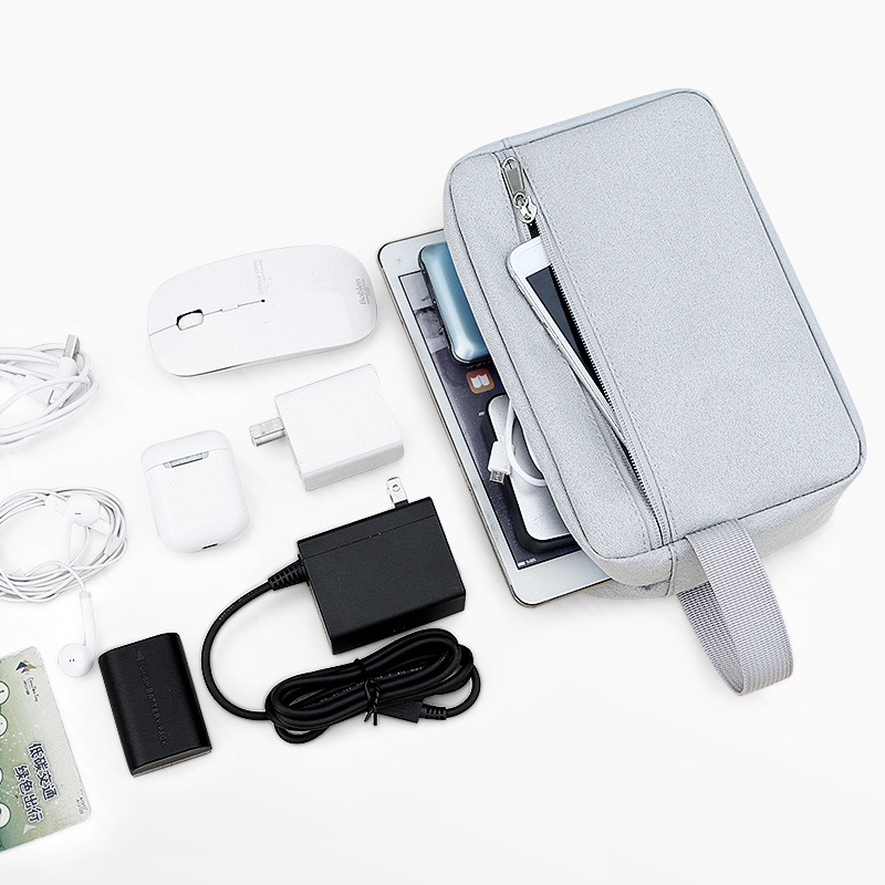 Digital accessory storage bag, mouse data cable, power bank protection bag, USB flash drive, Youdun charger head and device organization box Specification drawing