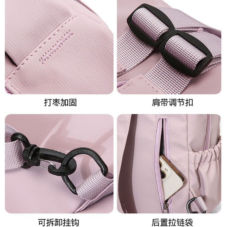 Casual chest bag, sporty and trendy single-shoulder bag, Spring 2025 new style for both men and women, simple and water-resistant double-shoulder small bag Application Scenario