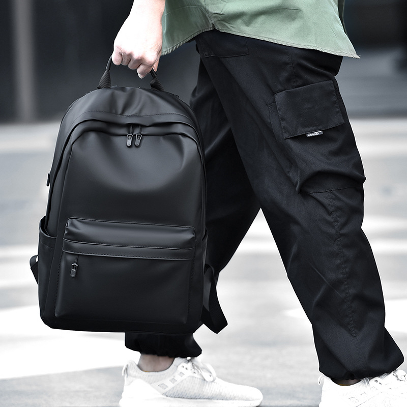 Trendy new backpacks and backpacks for men, casual, waterproof, simple and durable computer backpacks, and school bags for middle and high school students details Picture