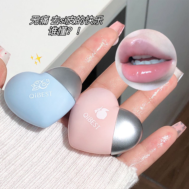 Cross-border foreign trade Love Jam Lip Oil three-color moisturizing Cute pattern Dudu Lip gloss Glass lip wholesale and consignment full figure