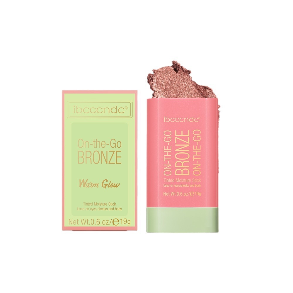 ibcccndc Rotating Contouring Stick, Highlight Contouring Stick, Shadow Contouring Stick, Natural Nude Makeup, matte Contouring stick Item Picture
