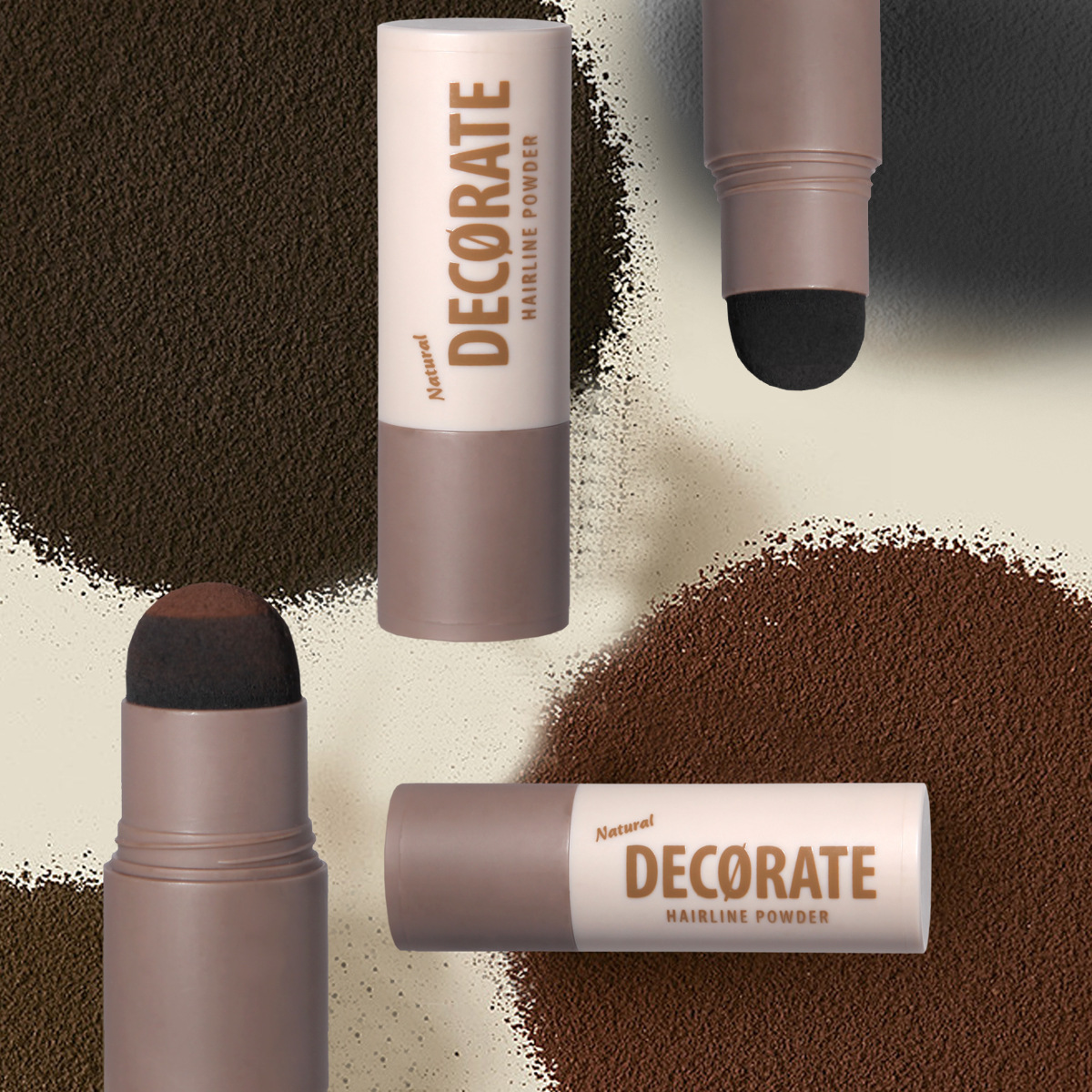 Cross-border MAFFICK natural hairline Contour Powder, contouring powder that doesn't smudge easily, shadow powder Specification drawing