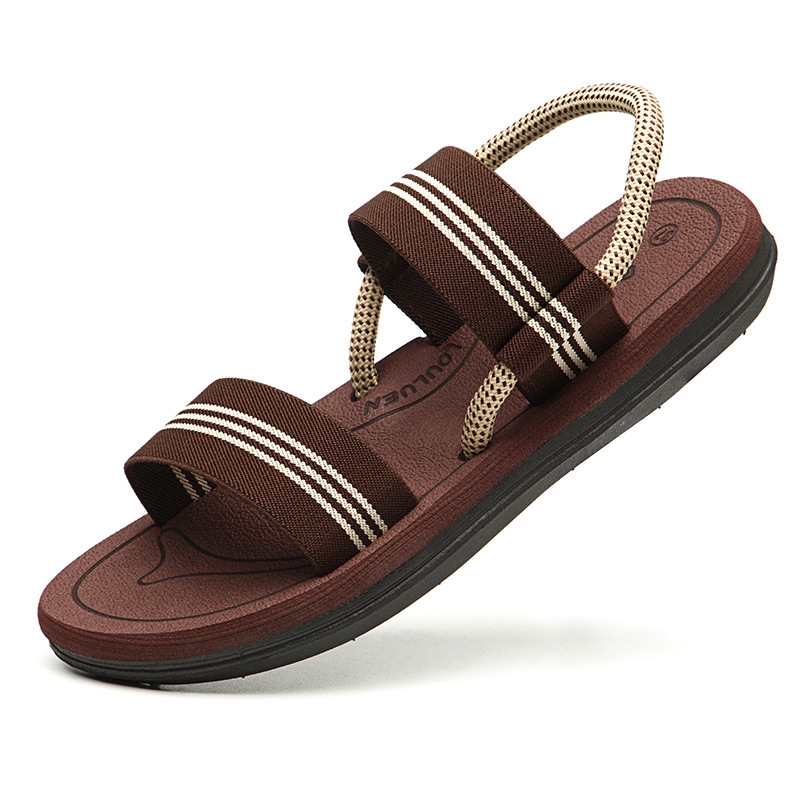 Summer men's sandals, outdoor casual, men's and women's slippers, anti-slip men's Vietnamese beach shoes for men's wholesale details Picture