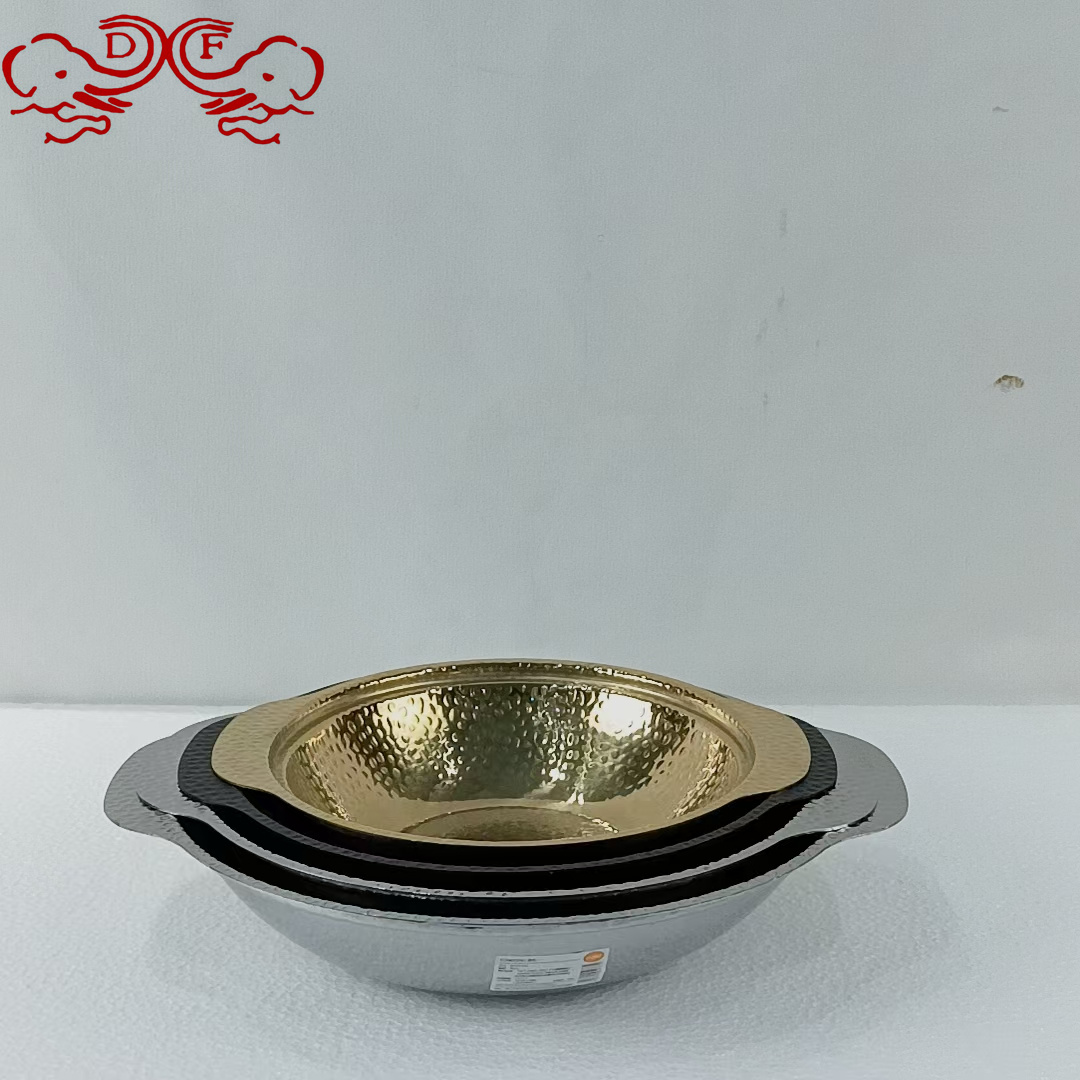 DF99002 Hammer pattern 煲仔饭 dry pot induction cooker household pot commercial stew pot gas alcohol stove non-stick pot DF TRADINGHOUSE