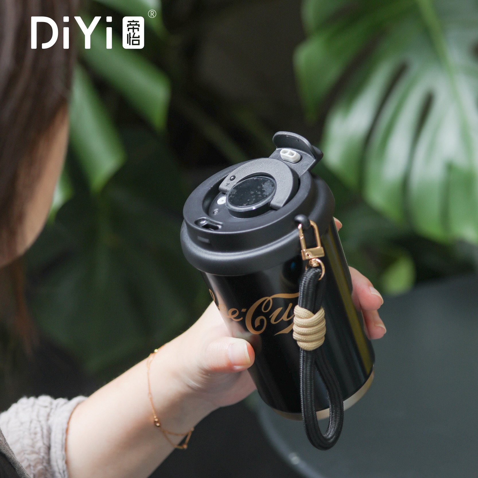 [2023 Autumn/Winter New Collection] My Coffee ☕️ diary! DY-BW1075 Diyi Rich Coffee Cup 380ml, made of 316 stainless steel inside and 304 stainless steel outside, upgraded seamless inner liner! Specification image