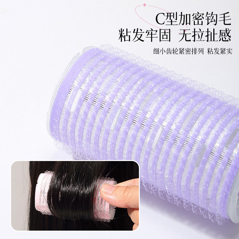 LMLTOP Self-adhesive Velcro 3-piece curling iron Air bangs Styling Curling Iron LLT12 details Picture
