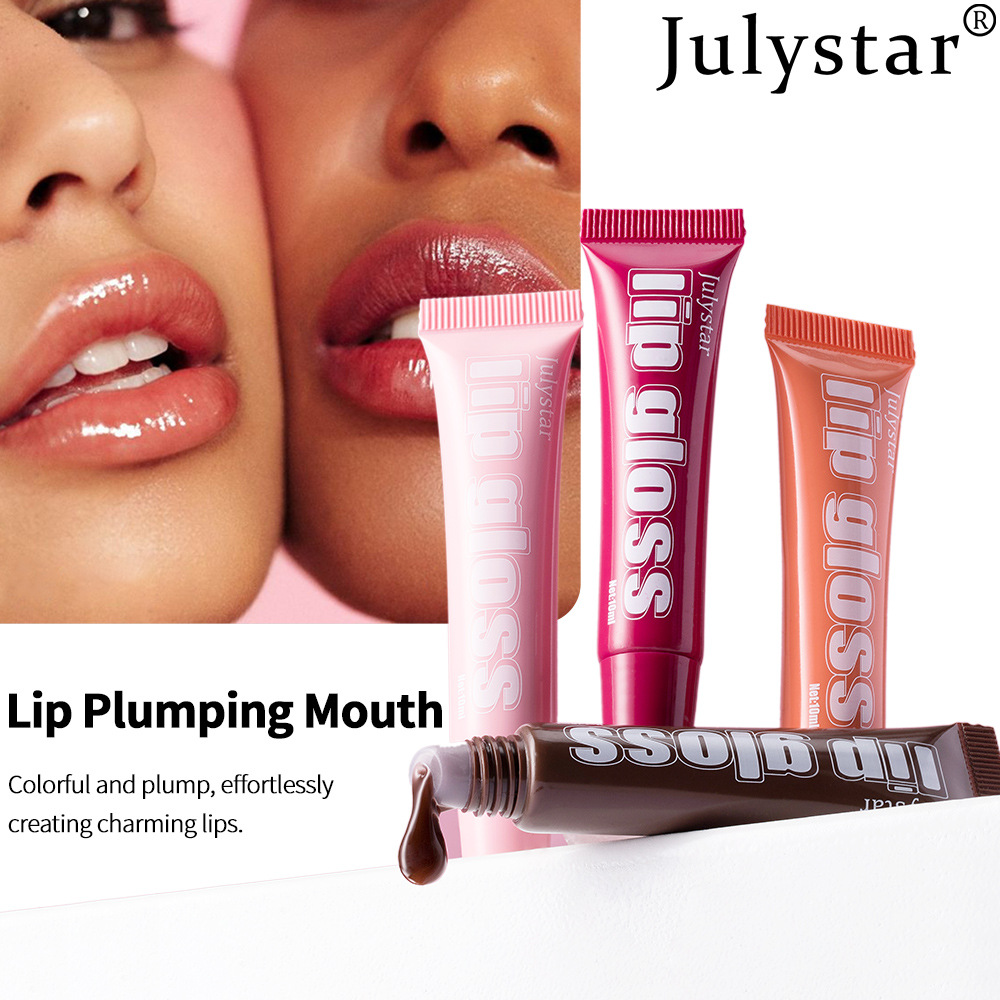 Julystar Water Light Transparent Mirror Soft Lip Oil Wholesale details Picture