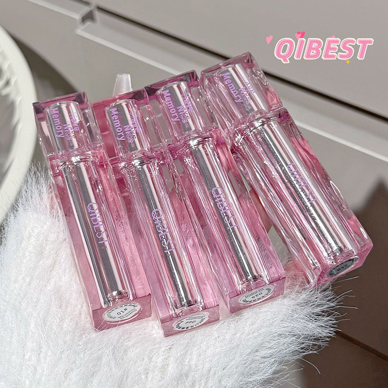 Flower Language Matte Lip Mud Pink Girl Spring and Summer Pale Complexion Fair Student Four-color Light Series Wholesale in stock full figure