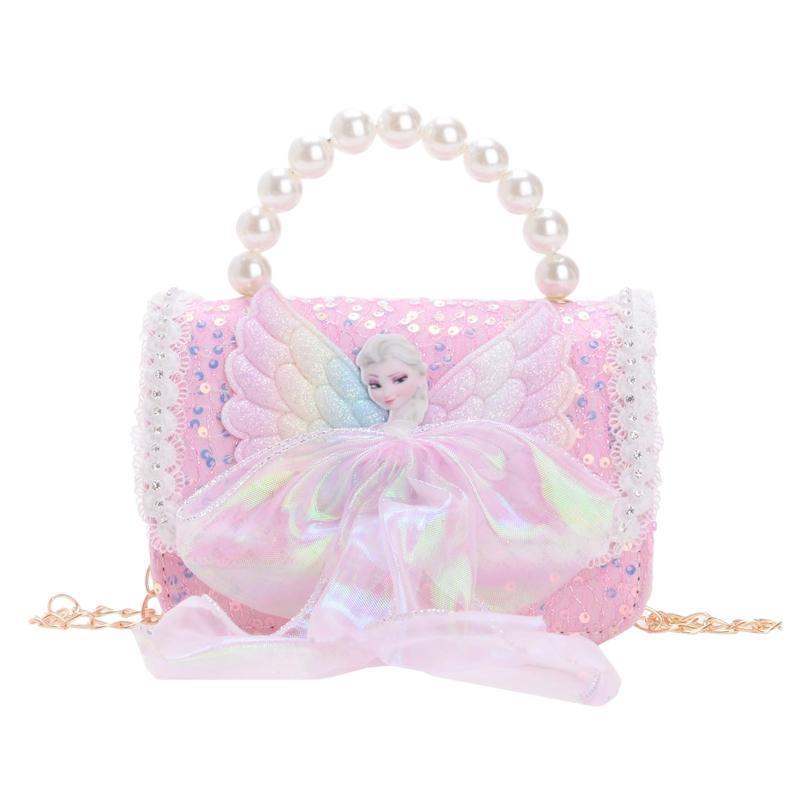 Children's bags, pearl accessories, girls' single-shoulder bags, children's crossbody bags for going out, internet-famous baby accessories bags, coin purses Item Picture