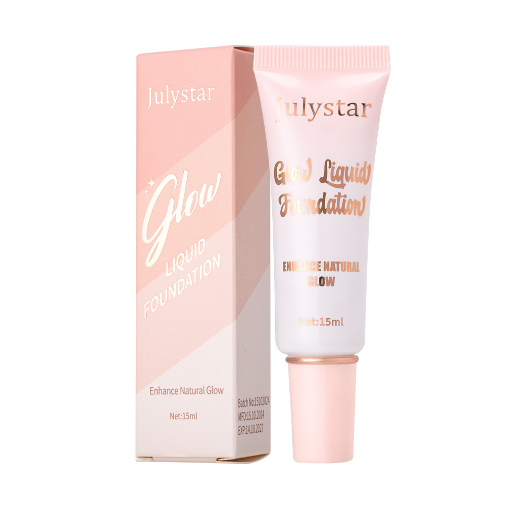 Julystar Facial Concealer Bestseller High-Gloss Pearlescent Foundation, Natural and Long-lasting brightening and moisturizing Foundation wholesale Item Picture