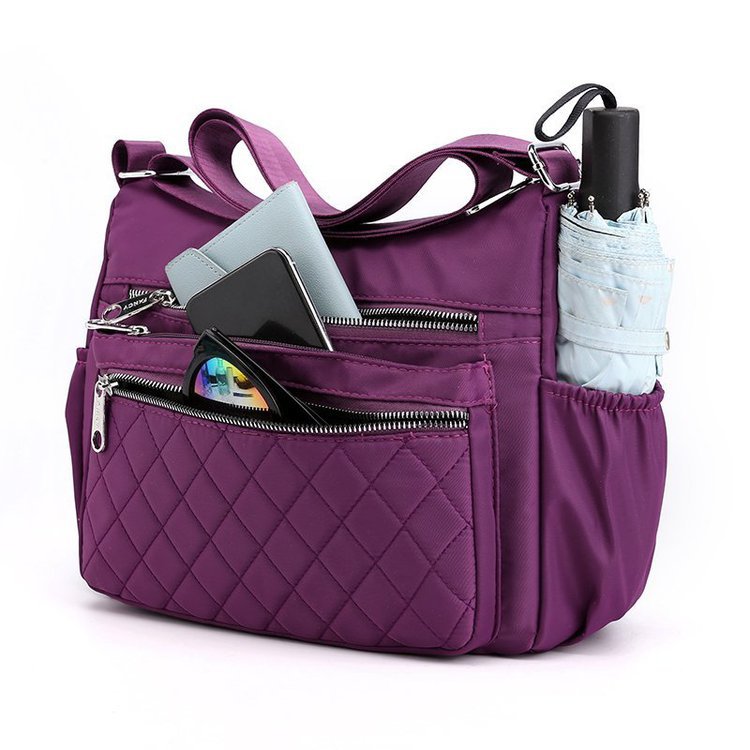 New casual single-shoulder crossbody bag, Oxford fabric bag, simple and fashionable European and American women's bag, cross-border one-piece delivery worldwide Item Picture