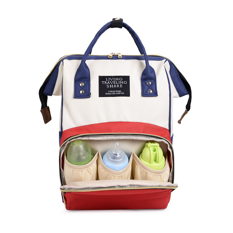 New Mommy bags, baby bags, mom bags, baby bottles, backpacks, diapers, fashionable backpacks, cross-border one-piece shipping worldwide full figure