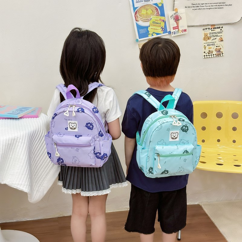 New kindergarten schoolbags for boys and girls aged 1-3, 5-child backpacks for boys and girls, backpacks for babies to start school, small schoolbags Application Scenario