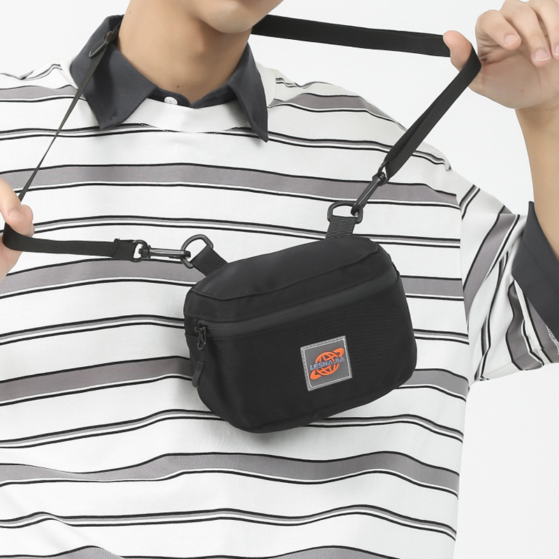 Trendy brand mini crossbody bag for men, 2025 new style backpack, trendy small bag for men, light and simple single-shoulder bag, casual crossbody bag details Picture