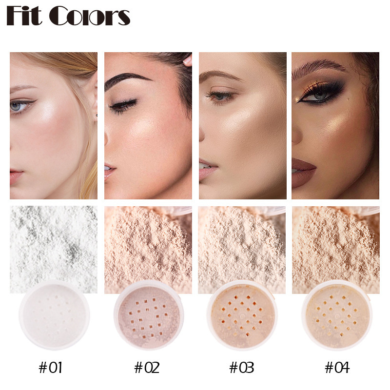 Fit Colors Slimming Loose Powder, non-smudging loose Powder, Cross-border Setting powder details Picture