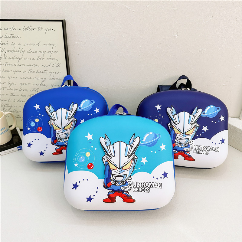 24 New styles of kindergarten schoolbags, cute cartoon backpack for boys and girls, ultra-light and weight-reducing children's trendy schoolbags Specification drawing
