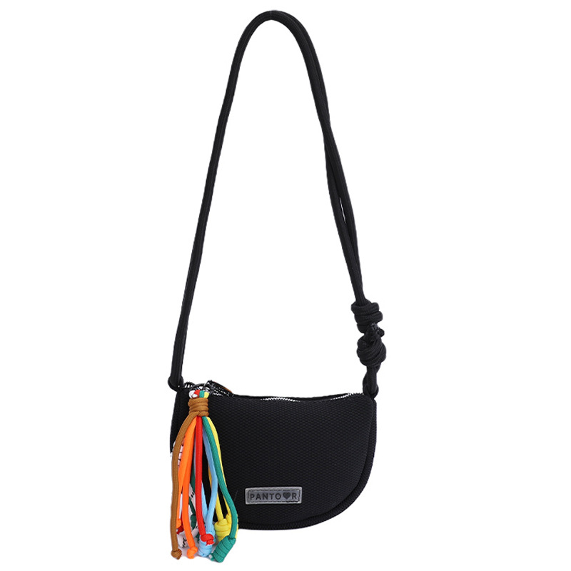 Summer's new niche design saddle bag 2025: Fashionable, trendy, casual and stylish, a chic single-shoulder crossbody bag for ladies Item Picture