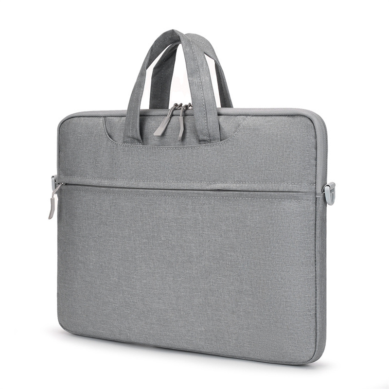 The airbag laptop bag for women is a 14-inch 15.6-inch shockproof single-shoulder bag from Apple and Huawei, with a diagonal cross and a men's logo Item Picture