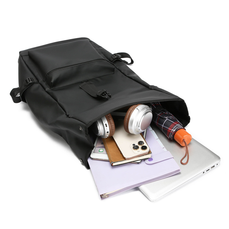 Cross-border simple and large-capacity backpack for men, high-end and stylish college student schoolbag, fashionable and casual business travel backpack Application Scenario