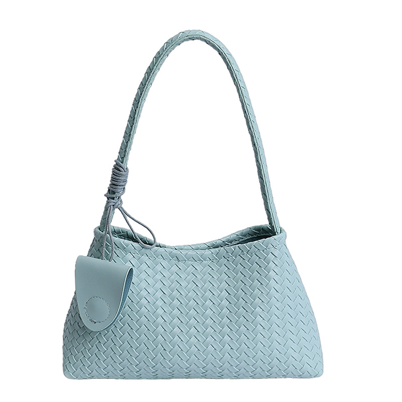 French niche woven pattern underarm bag for women 2025 summer, versatile and high-end commuting single-shoulder handbag Item Picture